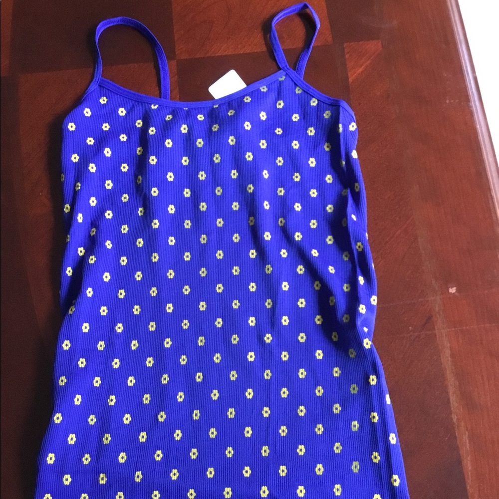 Tank top, size medium spaghetti straps. 100%  new.